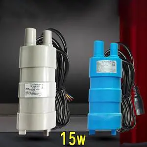 DC 12V Micro Submersible Mini Water Pump Powerful with Wire / 5.5x2.1 Female Plug, 5M Head, 600L/H, for Aquarium, Gardening