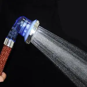 High Pressure Handheld Shower Head, Adjustable 3 Mode, with Water Saving Ionic Filtration Showerhead for Dry Skin and Hair Loss