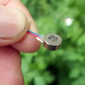 Flat Vibrating Vibration Motor 0834 DC3V-5V Button Type Vibration Motor for Mobile Phone Tablet Household Appliances 8x3.4mm