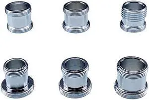 Faucet Adapter M18 M20 M22 Male Thread Transfer M22 Male Thread Brass Connector Bathroom Kitchen Faucet Spout Accessories