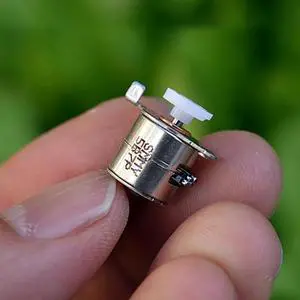Two-phase Four-wire Stepper Motor Precision Mini 10mm Stepper Motor with Plastic Wheel, Permanent Magnet for Digital Cameras