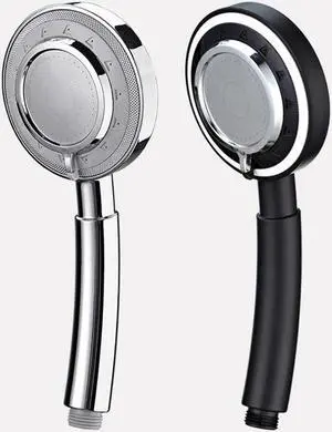 Handheld Shower Head High Pressure 3 Spray Settings Massage Spa Detachable Hand Held Showerhead Bathroom Shower Rainfall Head