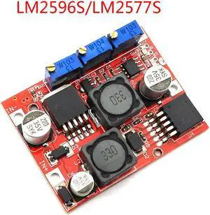 DC-DC LM2596S/LM2577S Step Up Down Boost Buck Voltage Power Converter Module Non-isolated Constant Current Board 15W 3A DC-DC LM2596S/LM2577S Step Up Down Boost Buck Voltage Power Converter Module Non-isolated Constant Current Board 15W 3A