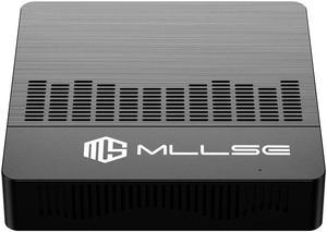 MLLSE Mini PC M2 Air Windows 11 Mini Desktop Computer with Intel Gemini Lake N4000, 6GB RAM 128GB SSD Mini Computer, WiFi-5/BT 4.2/LAN(RJ45)1000M/4K HD/USB 3.2