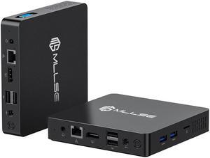 MLLSE M2 Mini PC Intel Celeron N3350 Processor 4K 6GB 64GB USB HDMI BT M.2 Slot 1000M AC Wifi