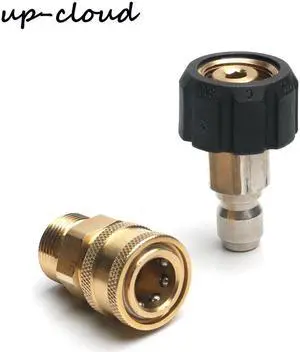 M22 * 1.5 Brass High Pressure quick connector Water gun joints washing machine adapter garden irrigation connector
