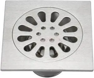 Drains Floor Drain Linear Shower Floor Drains Bathroom Shower Drain Cover Stainless Steel SUS304 Kitchen Filter Strainer Drainer