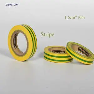 Multi-color 1.6cm * 10m ultra-thin waterproof insulation electrical tape electrical flame retardant PVC tape Repair Bonding Tool