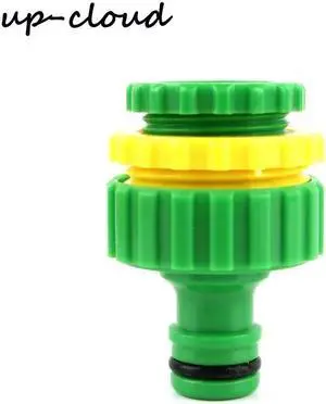 2pcs 1/2" 3/4" 1" to 16mm Quick Connector Tap Adapter Faucet Joint for Garden Irrigation Systems Car Wash Water Gun Accessory