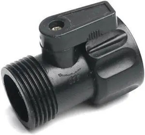 2pcs plastic garden irrigation valve 3/4" male to female thread extend hose tube switch for car wash tube