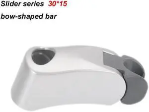 ABS Electroplating With Oval 30*15 Lifting Slide Shower Bracket Rotating Middle Fork Casing Bracket