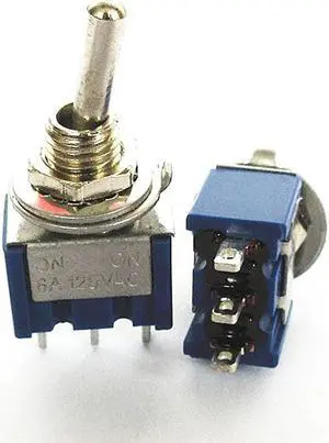 2 pc AC ON-ON SPDT 3step 2 Position Lever Switch 6A 125 v /3A 250V