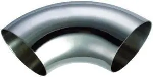 2.5" 63mm O/D 304 Stainless Steel Sanitary Weld 90 Degree Elbow Pipe Fitting homebew Dairy Product