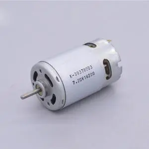 550 dc motor DC7.2V high power high speed motor for Vacuum cleaner power tool model permanent magnet powerfull machine 18200rpm
