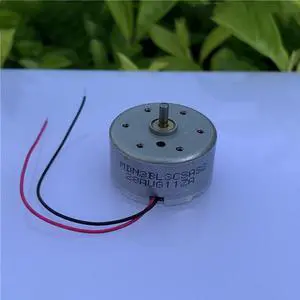 Precious Metal Brushes 300 Micro Motor with Wires, DC3V-6V Low Voltage Start Motor, for USB Solar DIY Production and DVD Motor