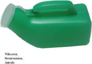 Outdoors Travel Car 1200ML Male Urgent Toilet 1000ML Female Urinal, Bedridden Patients Elderly Care Urine Bottle With Lid