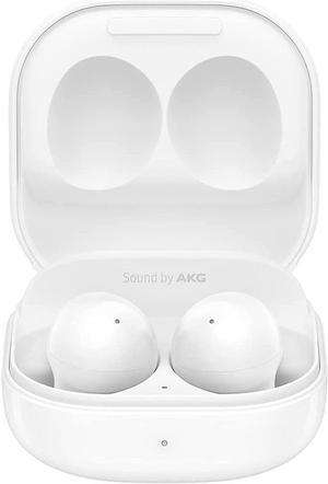 SAMSUNG Galaxy Buds 2 True Wireless Earbuds Noise Cancelling Ambient Sound Bluetooth Lightweight Comfort Fit Touch Control White