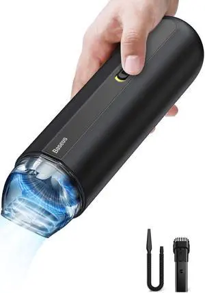 Baseus Car Vacuum Cleaner Portable Cordless Handheld Fast Charge High Power Rechargeable USB Type-C 70W 5000Pa Vacuum for Home/Office/Car Cleaning
