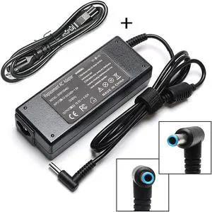 90W 19.5V 4.62A AC Adapter Laptop Charger for HP Envy Touchsmart Sleekbook 15 17 M6 M7 Series, HP Spectre X360 13 15, HP Pavilion 11 14 15 17 741727-001 740015-001 854117-850 Power Supply Cord Plug