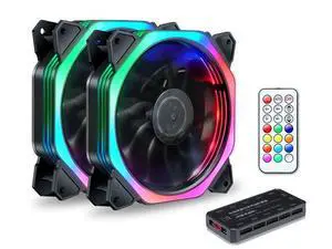 2pcs Fan+remote controller pwm cpu rgb fan 120mm Fan Computer PC Case Fan RGB Adjust LED Fan Speed 120mm Quiet Remote Computer Cooler Cooling RGB Case Fans 2pcs Fan+remote controller pwm cpu rgb fan 120mm Fan Computer PC Case Fan RGB Adjust LED Fan Speed 120mm Quiet Remote Computer Cooler Cooling RGB Case Fans