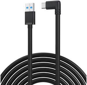 KIWI design Link Cable for Oculus Quest 2, 10 Feet/3 Meters High-Speed Data Transfer USB C 3.2 Gen1 Cable to a Gaming PC, Black