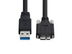 Xiwai 8m USB 3.0 A Type Repeater Cable Male to Micro USB 3.0 B Male with Mount Panel Screws for Camera Xiwai 8m USB 3.0 A Type Repeater Cable Male to Micro USB 3.0 B Male with Mount Panel Screws for Camera