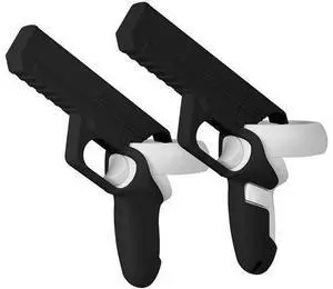 VR Game Gun for Oculus Quest 2 Controllers Pistol Case, Enhanced FPS Gaming Experience -Compatible with Pistol Whip VR Game, Enhanced FPS Gaming Experience VR Game Gun for Oculus Quest 2 Controllers Pistol Case, Enhanced FPS Gaming Experience -Compatible with Pistol Whip VR Game, Enhanced FPS Gaming Experience