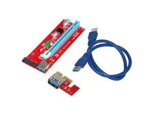 0.6M PCI-E 1X to 16X Riser Card Extender PCI Express Adapter USB 3.0 Cable 15Pin SATA for Bitcoin Mining Machine bitcoin pc 0.6M PCI-E 1X to 16X Riser Card Extender PCI Express Adapter USB 3.0 Cable 15Pin SATA for Bitcoin Mining Machine bitcoin pc