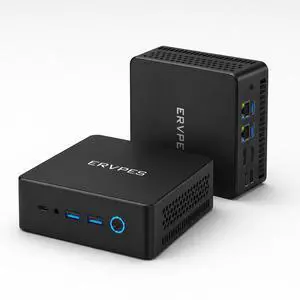 ERVPES E1 Pro Mini PC Intel Celeron N4505 8GB DDR4+256GB NVMe Bluetooth 5.0 Wi-Fi 5 ERVPES E1 Pro Mini PC Intel Celeron N4505 8GB DDR4+256GB NVMe Bluetooth 5.0 Wi-Fi 5