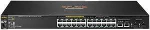 HPE Aruba 2530-24-PoE+ J9779A - switch - 24 ports - managed - rack-mountable HPE Aruba 2530-24-PoE+ J9779A - switch - 24 ports - managed - rack-mountable