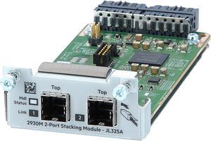 HPE - Aruba 2930 2-port Stacking Module - Switch - 2-Port (JL325A)