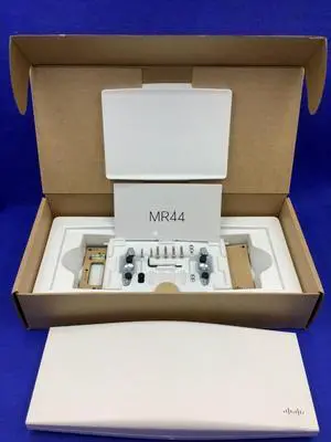 MR44-HW Indoor 4x4:4 MU-MIMO 802.11ax wireless access point - Wi-Fi 6 - cloud-managed MR44-HW Indoor 4x4:4 MU-MIMO 802.11ax wireless access point - Wi-Fi 6 - cloud-managed