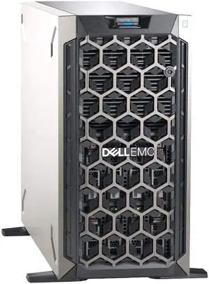 Dell PowerEdge T340 Tower Server Bundle with 16GB USB Flash Drive, 4 Bay, Intel Xeon E-2124 Quad-Core 3.3GHz 8MB, 32GB DDR4 RAM, 32TB (4 x 8TB) HDD, PERC S140 RAID, Single PSU (Re-newed)