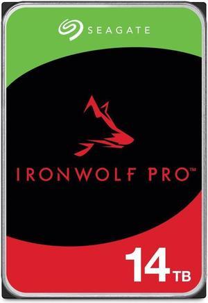 Sea IronWolf Pro 14TB NAS Hard Drive 7200 RPM 256MB Cache CMR SATA 6.0Gb/s 3.5" Internal HDD ST14000NE0008