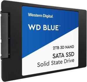 WD Blue 3D NAND SATA SSD WDS200T2B0A  SSD  2 TB  SATA 6Gbs WDS200T2B0A