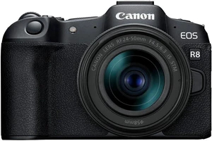 Canon EOS R8 with RF 24-50 F/4.5-6.3 IS STM Lens Canon EOS R8 with RF 24-50 F/4.5-6.3 IS STM Lens