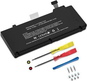 A1322 Battery, A1278 Battery for MacBook Pro 13 inch Mid 2009 2010 2011 2012, Replacement for MacBook Pro A1278 Batteries - Identifier MacBookPro(5,5 7,1 8,1 9,2) [10.95V 65.7Wh 6000mAh]