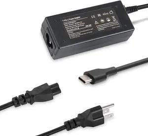 45W Type C USB C Laptop Charger AC Adapter fit for Acer Chromebook Spin 11 13 R 13 R13 14 15 311 314 511 512 N16Q12 N18Q1 N15Q13 PA-1450-78 CB311-8H Power Supply Cord