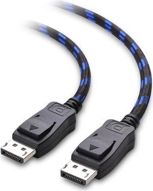 [VESA Certified] Cable Matters 9.8 ft Braided DisplayPort Cable 1.4, Support 8K 60Hz, 4K 144Hz (DisplayPort 1.4 Cable) with FreeSync, G-SYNC and HDR for Gaming Monitor, PC, RTX 3080/3090, RX 6800/6900