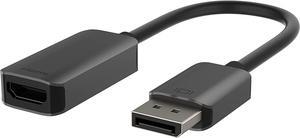 HDMI to DisplayPort Adapter DisplayPort 1.2 to HDMI 2.0 Converter - Compatible with 4K 60fps HDR & HDR10 Monitors Projectors and HDTVs - Uni-Directional DisplayPort to HDMI Adapter Cable