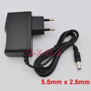 1PCS  3V 1A AC 100V-240V Converter Switching power adapter DC 1000mA Supply EU Plug DC 5.5mm x 2.1mm-2.5mm