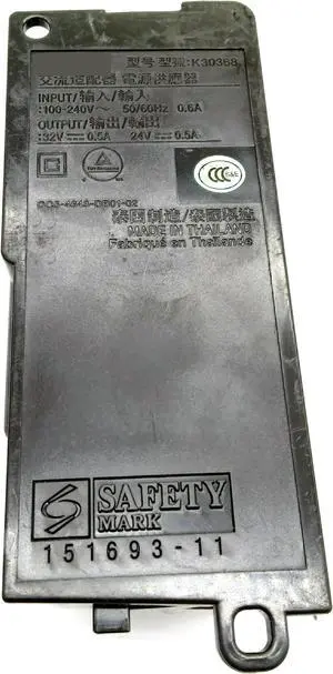 Power Supply Adapter K30368 QM7-4922 Fits Forcanon-PIXMA TS6300 TS6420 TS6240 TS6350 TS6250 TS6320 TS6290 TS6390 TS6251 TS6340