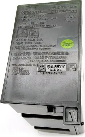 Power Supply Adapter K30346 QM7-1272 Fits Forcanon-MG5720 MG5760 MG5700 MG5752 MG5750 MG5670 MG5660 MG5721 MG5740 MG5751 MG5710