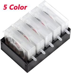 CISS One Way Valve Ink Damper Ink Control Valves 5 Color Forcanon-Forhp-Forepson-For Brother Inkjet Printer