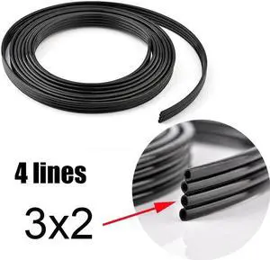 10 Meter UV ink tube 4 lines ways forepson-DX4 DX5 DX7 head pipe/Mimaki Mutoh Xuli Galaxy printer ink hose UV(3x2mm UV 4 lines)