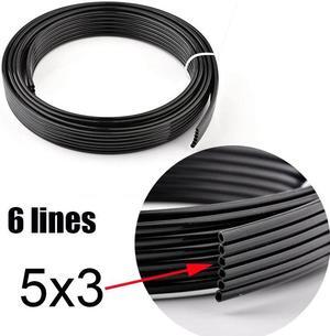 1Meter Universal CISS UV ink tube 6line ways forepson-printhead pipe/Mimaki Mutoh Xuli Galaxy printer ink hose UV(5x3mm UV 6 lines)