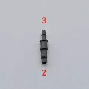 30PCS Y Shape Ink Tube For Thread UV Tube UV ink hose connector forepson-xp600/DX5/DX7 printhead ink tube pipe/damper connector(8)