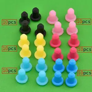 Printer refit cartridge high elastic ink cartridge accessories rubber seal silicone plug for continuous ink supply system(60pcs)