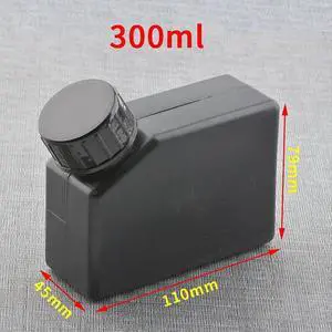 1 PC different Volume Corrosion resistant White UV Eco solven empty ink box ink tank ink kettle for eco solvent and UV printer(300ML Black)