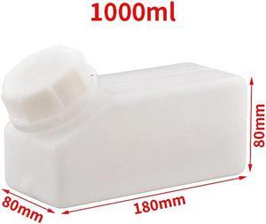 1 PC different Volume Corrosion resistant White UV Eco solven empty ink box ink tank ink kettle for eco solvent and UV printer(1000ML White)